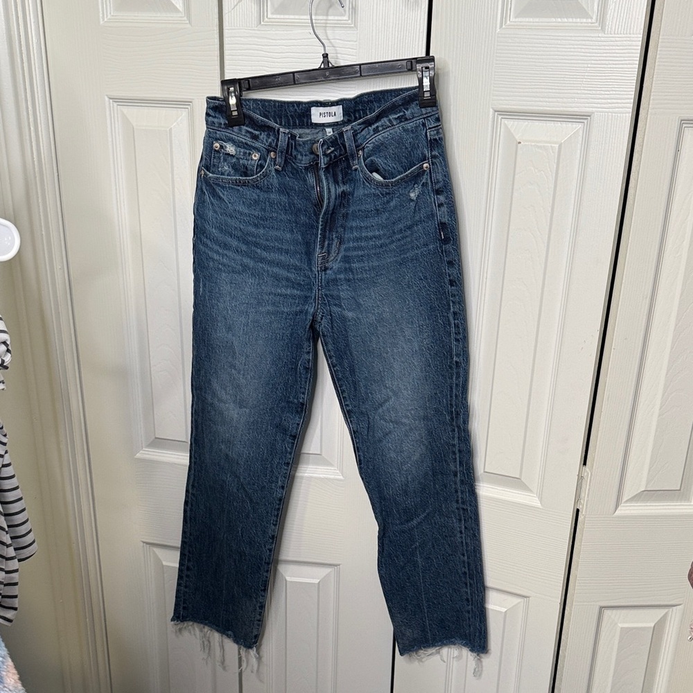 Pistola Dark Blue Ankle Jeans